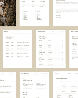 Pet Sitting Guide